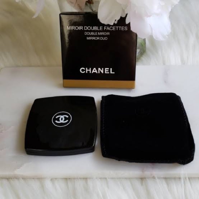 Chanel Miroir Double Facette Duo Vanity Compact Mirror with complete  Inclusions as seen on Blackpink | Shopee Philippines