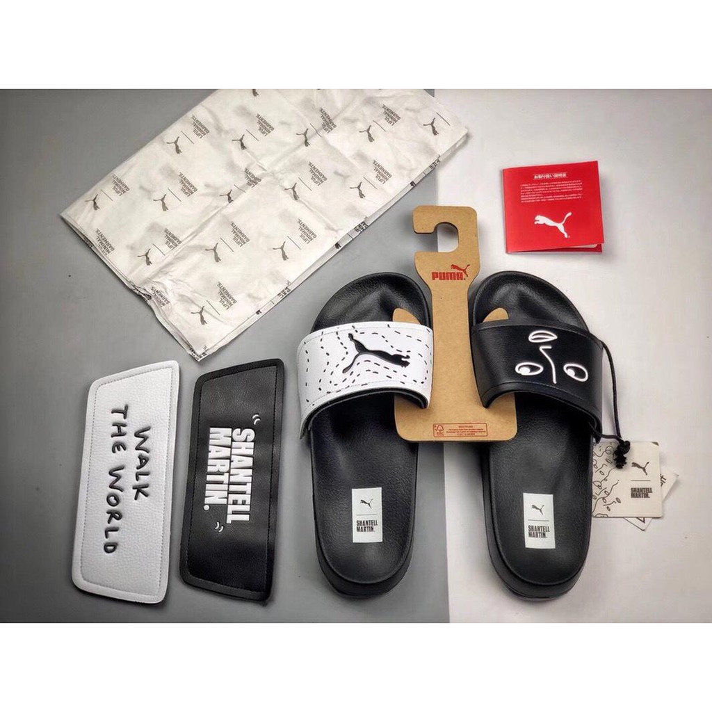 puma x shantell martin slides