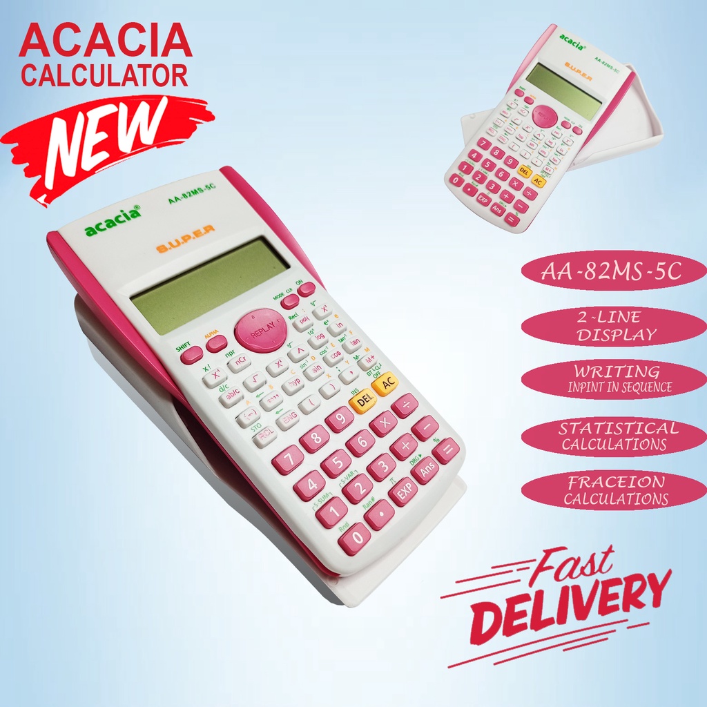 Acacia Scientific Calculator AA82MS5C Shopee Philippines