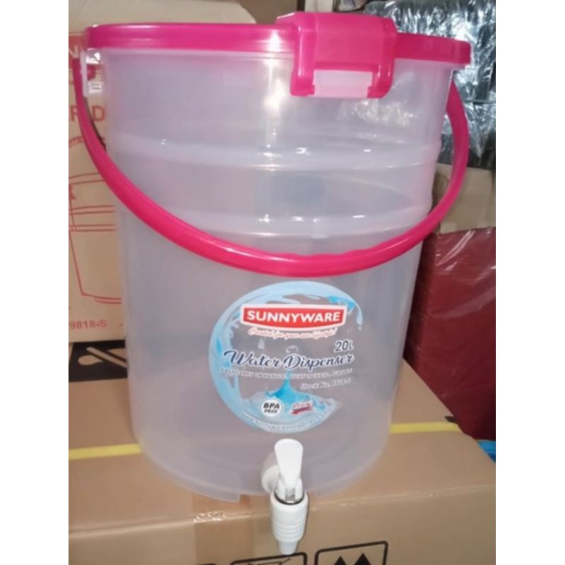 Round Water Jug / Water Dispenser 20 Liters with faucet (Sunnyware 9818S) Shopee Philippines