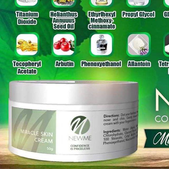 new me miracle cream benefits