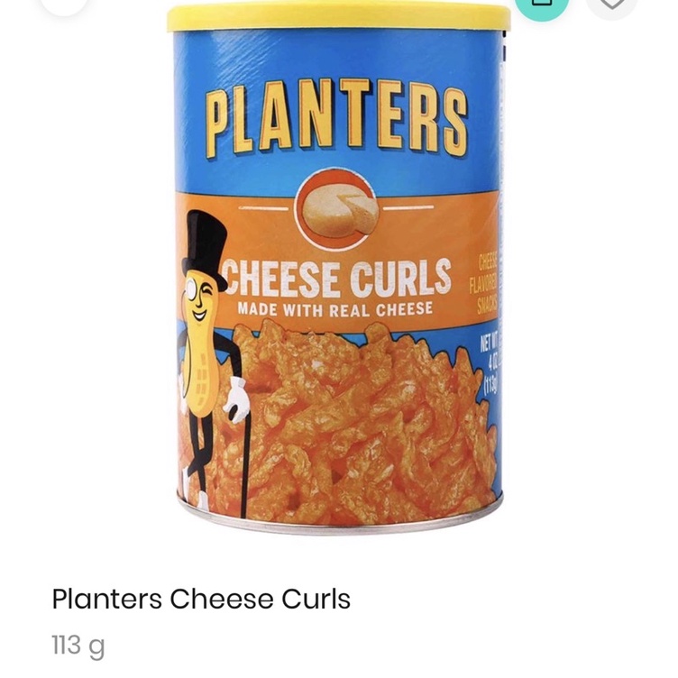 PLANTERS CHEESE CURLS 113gIMPORTED (BB MAY 2022) Shopee Philippines