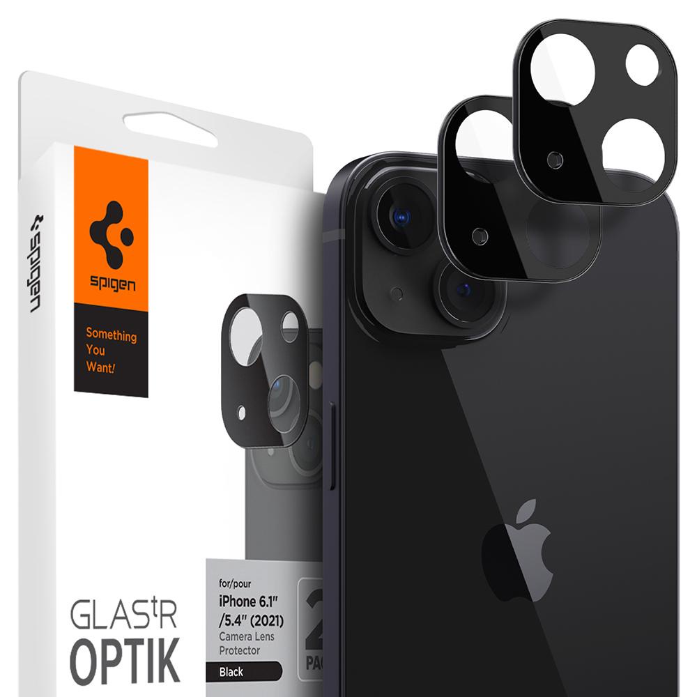 Spigen iPhone 13 / iPhone 13 Mini Optik Lens Protector (2Pack) Shopee