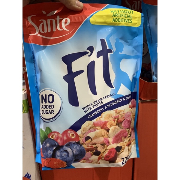 Sante Muesli Fit Wholegrain Fruits 350g Shopee Philippines