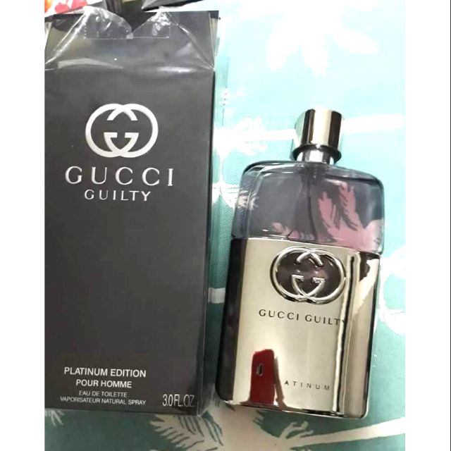 gucci guilty platinum