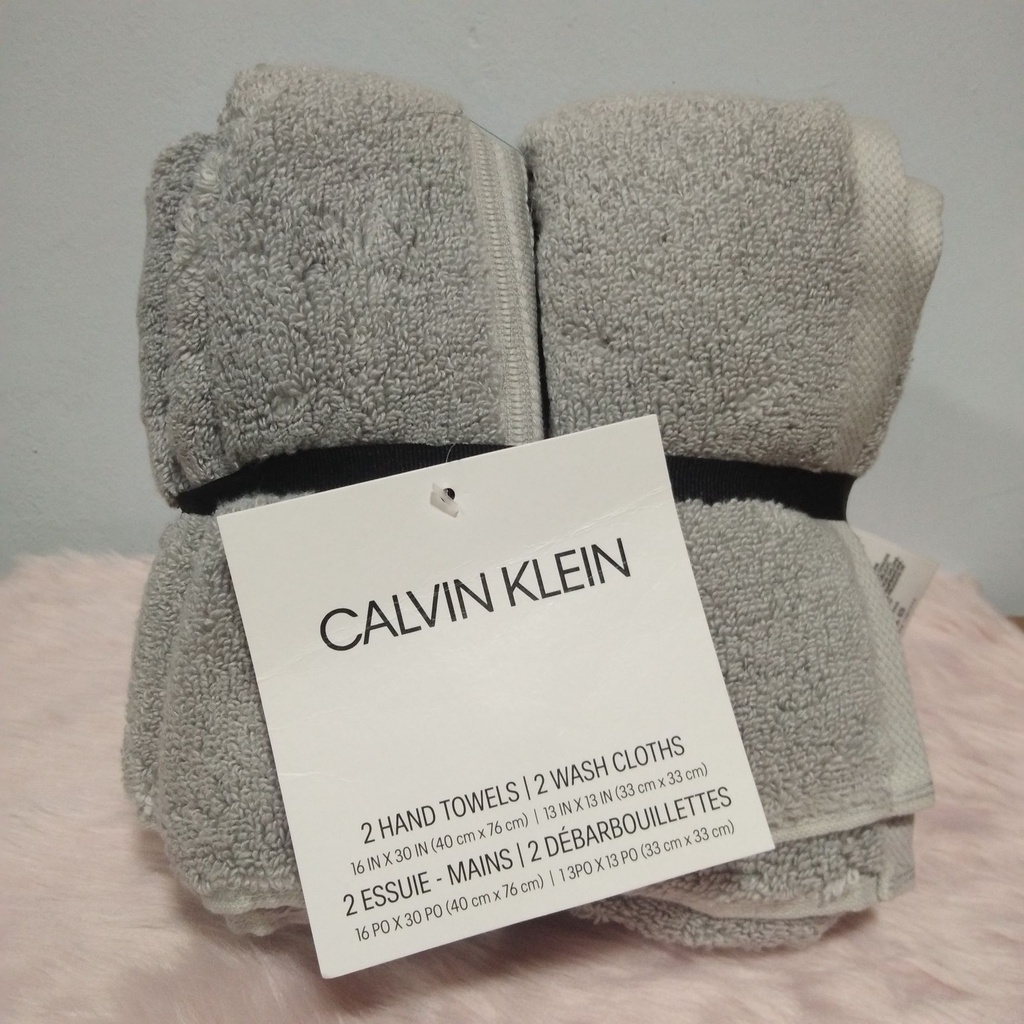 Descubrir 64+ imagen calvin klein hand towels Thptnganamst.edu.vn
