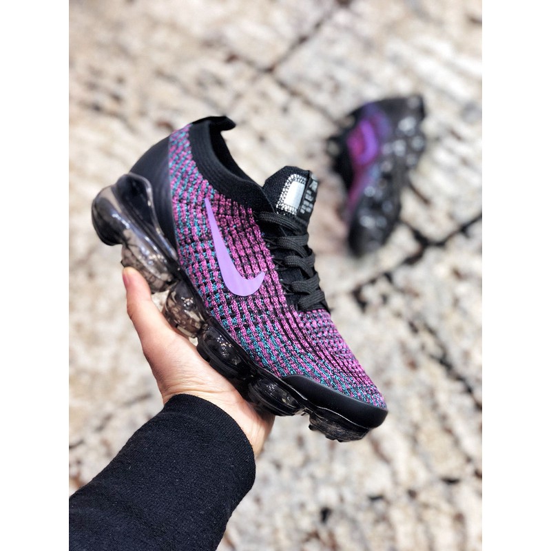 nike vapormax purple black