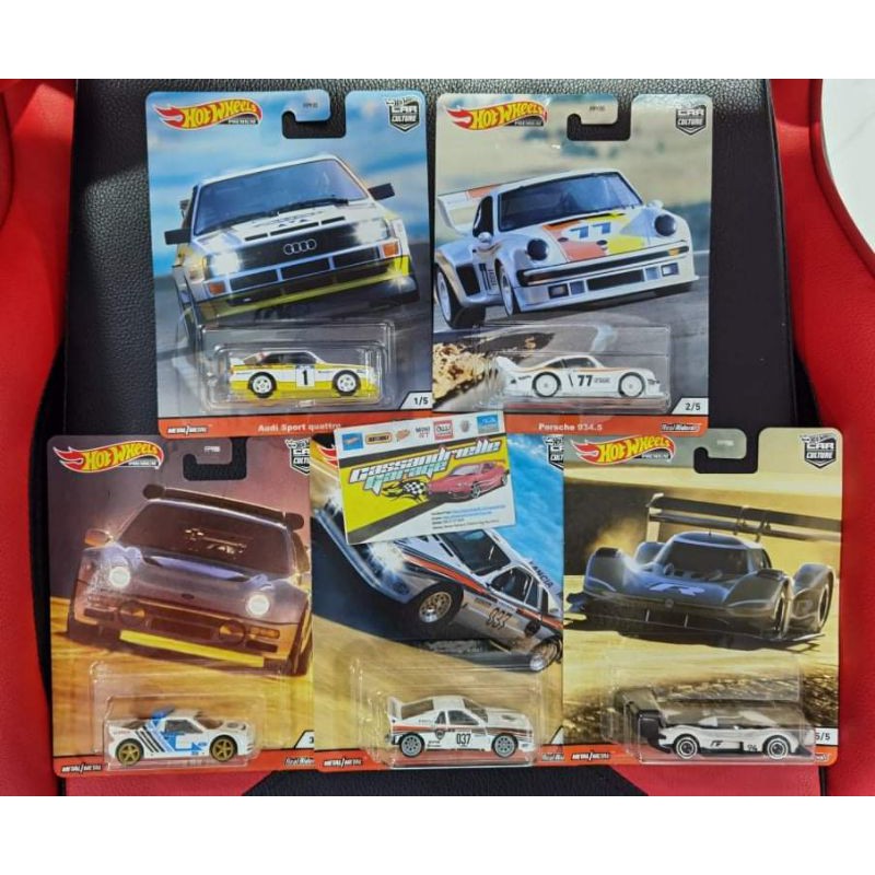 Hot Wheels Car Culture Ford RS 200 Thrill Climbers 3 of 5 Case 956r for sale online 