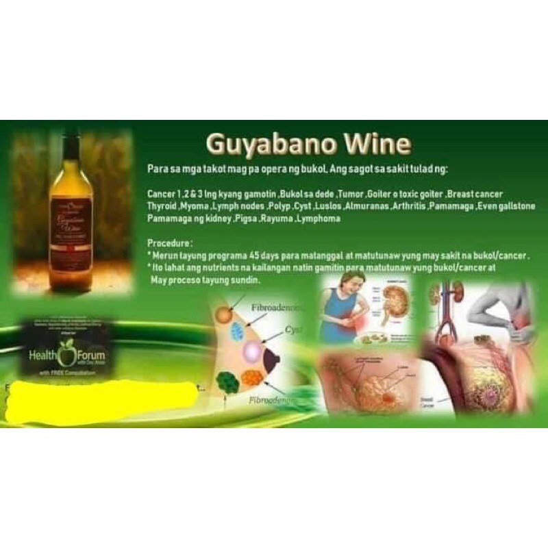 Guyabano Wine Zynergia Shopee Philippines