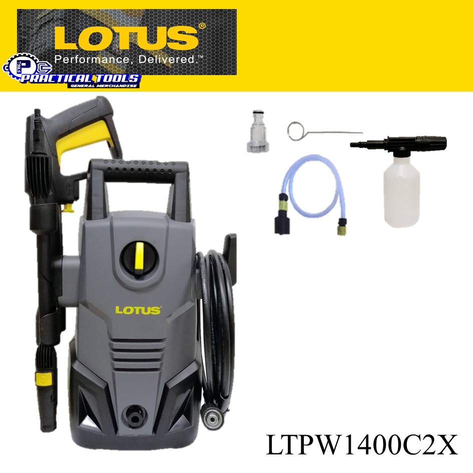 Lotus Pressure Washer 1.4KW LTPW1400C2X Shopee Philippines