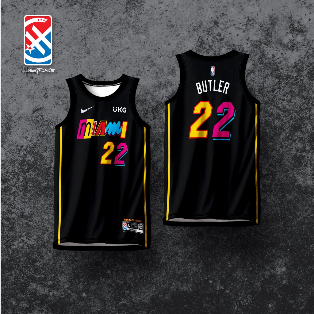 2022 MIAMI HEAT BUTLER EDITION HG JERSEY Full Sublimation 3D Vest