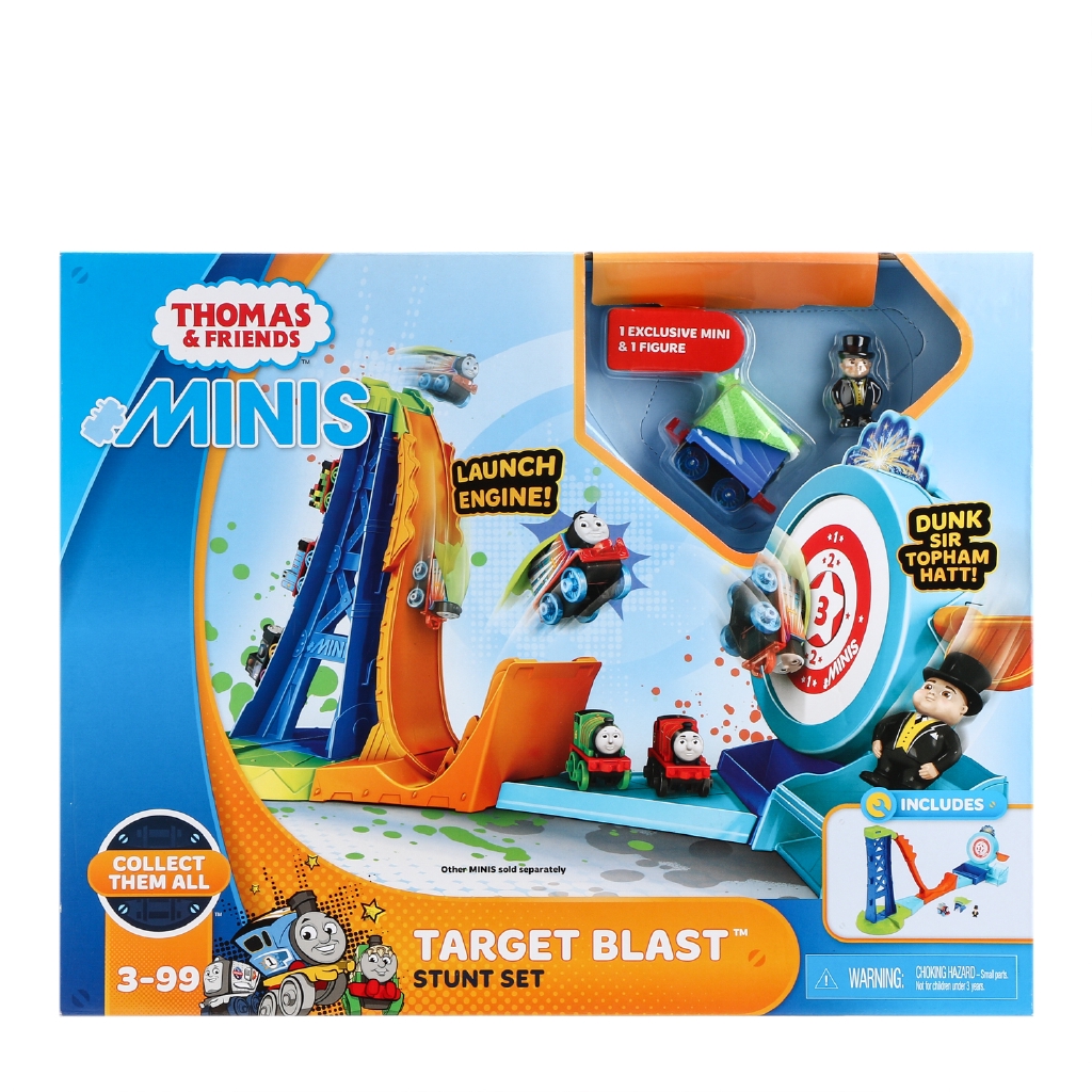 thomas & friends minis target blast stunt set