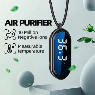 【2021 LATEST】Air Purifier Wearable Anti-PM2.5/Anti Bacteria Air Purifier Necklace Necklace Mini Portable Air Freshener Purifier Necklace Humidifier air Purifiers Wearable air Purifier Personal Necklace Portable air Purifier Xiaomi air pur