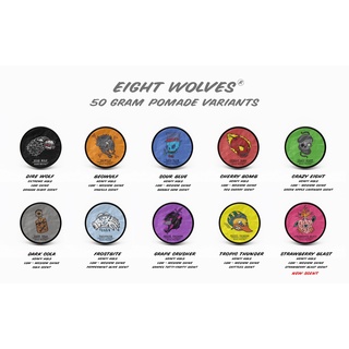Eight Wolves Man Pomade, DIREWOLF and more for hair styling and grooming. Man | Wax | oil | Pomade