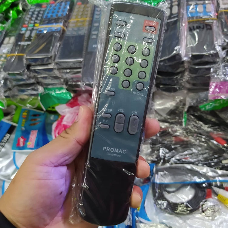 TV Television Remote Control Controller For Promac Cinemac Shopee