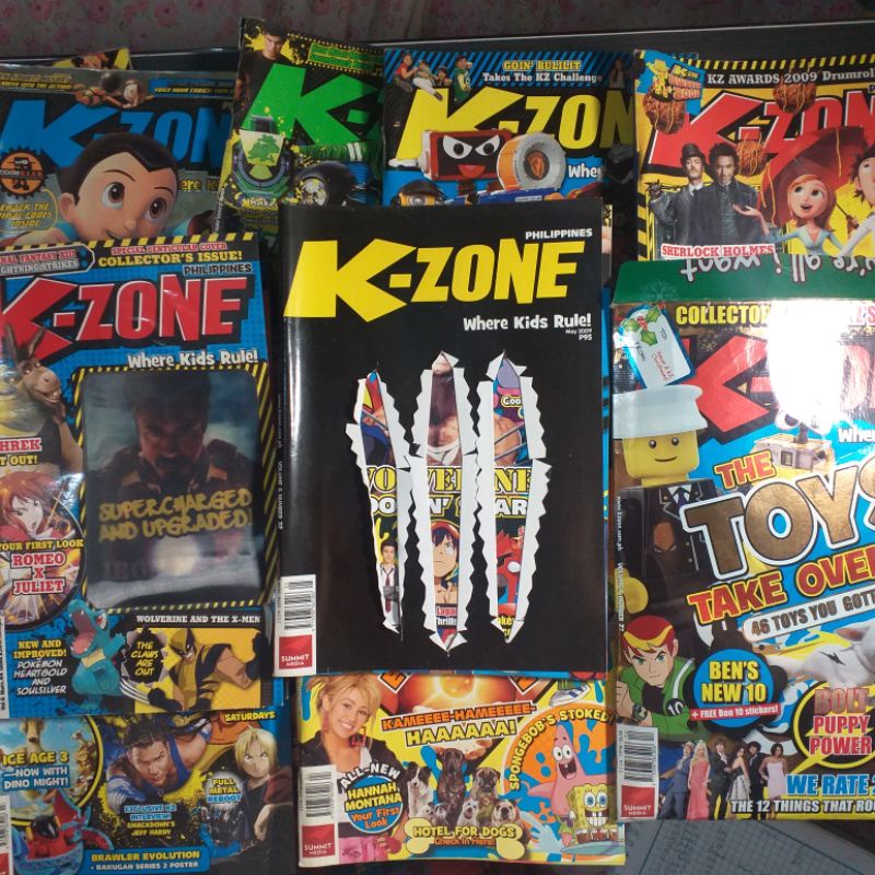 Kzone K Zone Comics Magazine Shopee Philippines