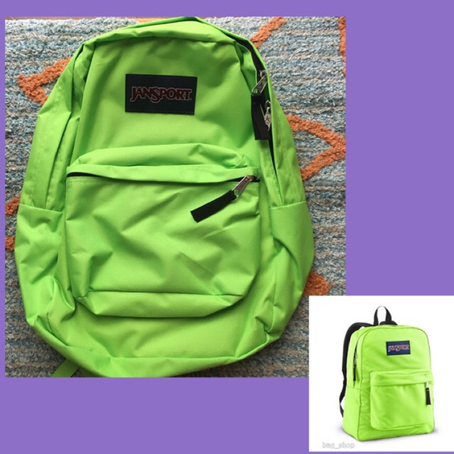 lime green jansport