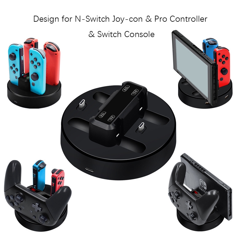 nintendo switch pro controller charging