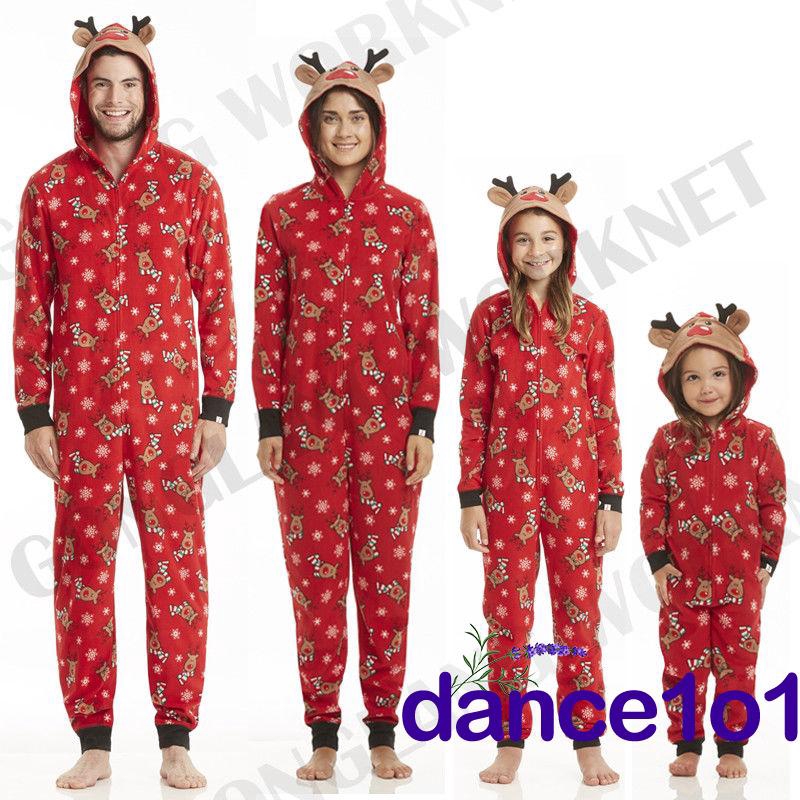 SIMYJOY Family Christmas Pyjamas Set Parents-Child Sleepsuits Cotton Sleepwear Top and Pants for Men Women Teen One Piece Pajamas for Baby
