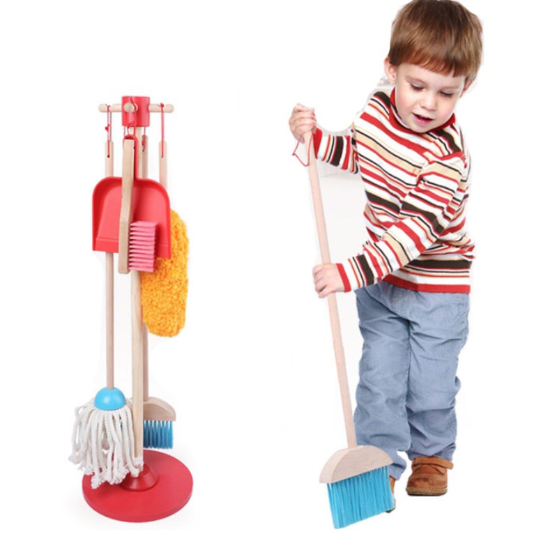 melissa and doug broom set
