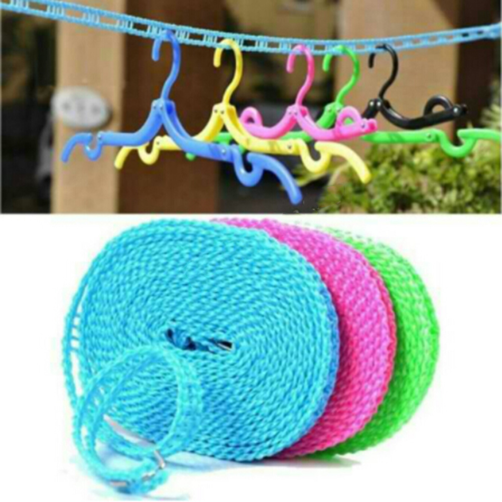 Windproof NonSlip Clothesline / Indoor Outdoor Clothes line / Portable