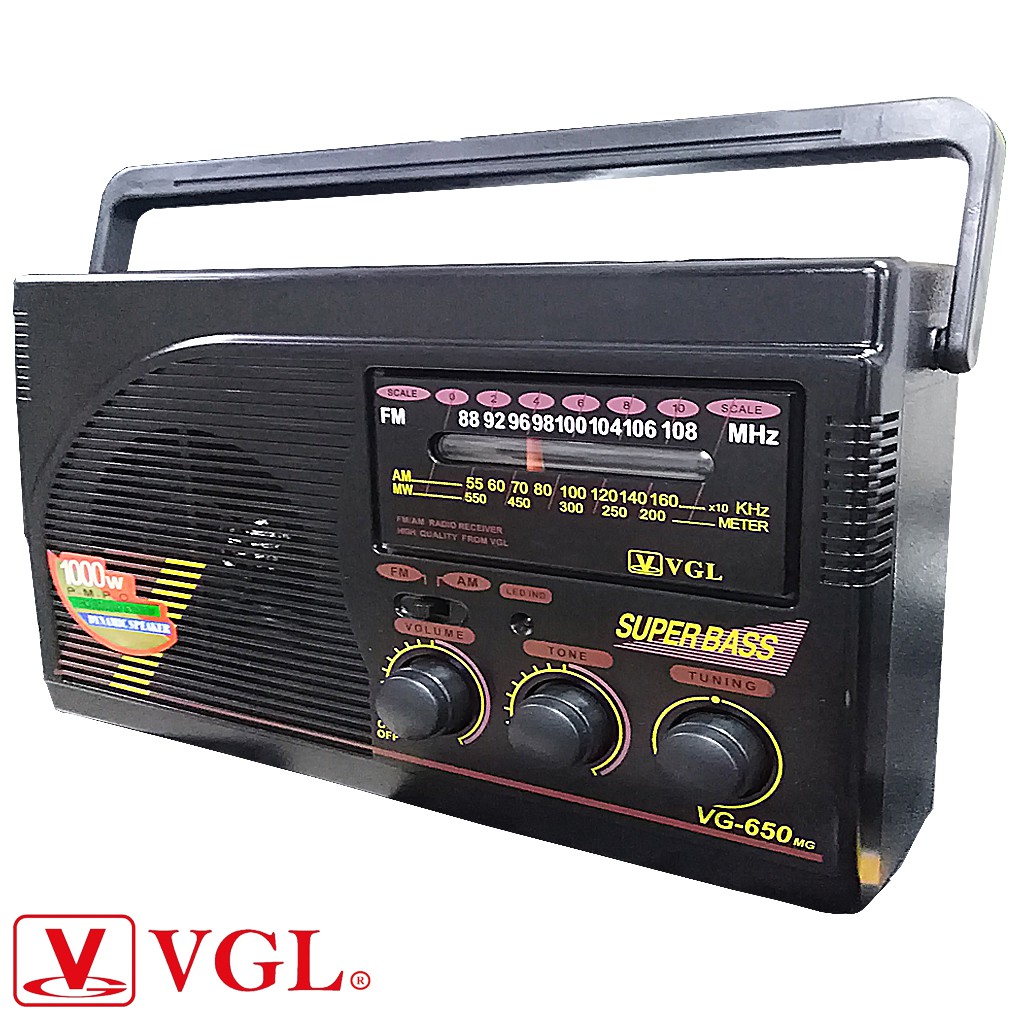 Vgl Vg 650 Radio Ordinary Am Fm Ac Dc Shopee Philippines