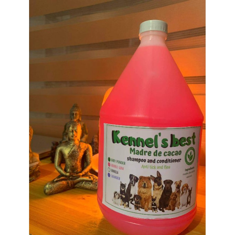 Kennels best madre de cacao dog shampoo w/ conditioner content(3