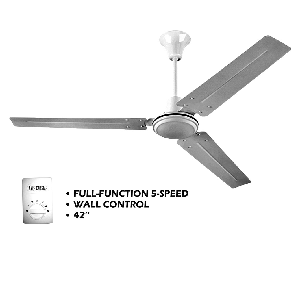 American Star Ceiling Fan 56 Industrial Fan Amcf 56ar Shopee Philippines