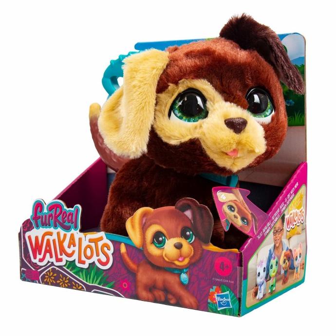 Furreal Brown Dog Walkalots Big Pups - HASBRO Sound Dog Dolls | Shopee ...