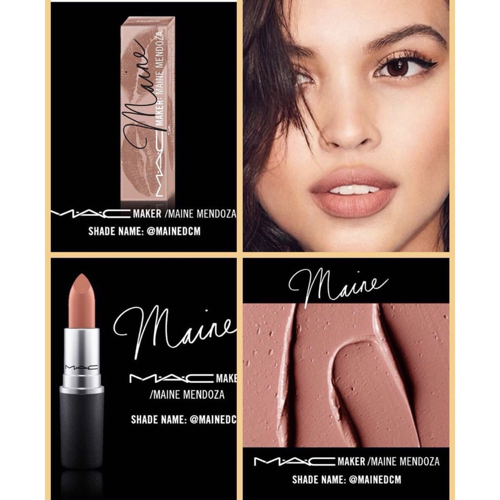mac maine lipstick