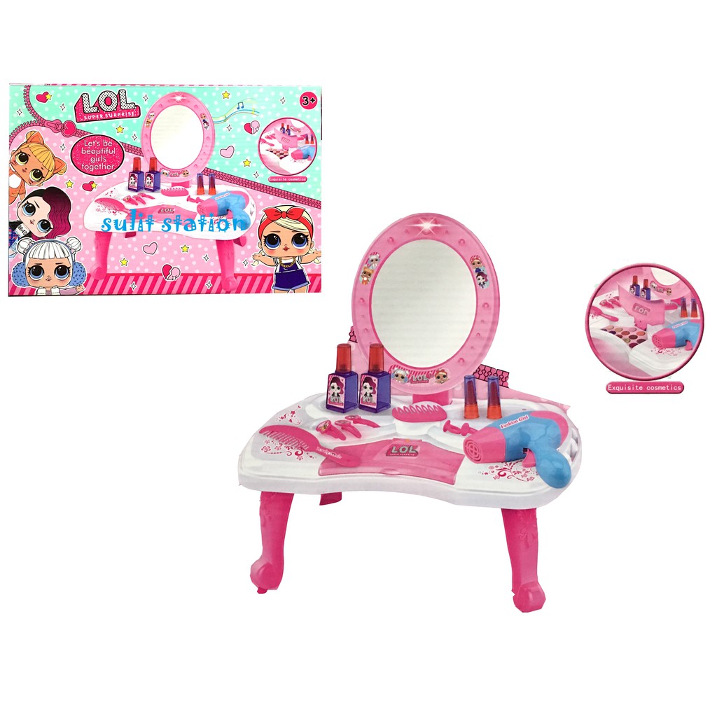 Lol Surprise Doll Girls Mirror Vanity Dresser Table Toys Shopee