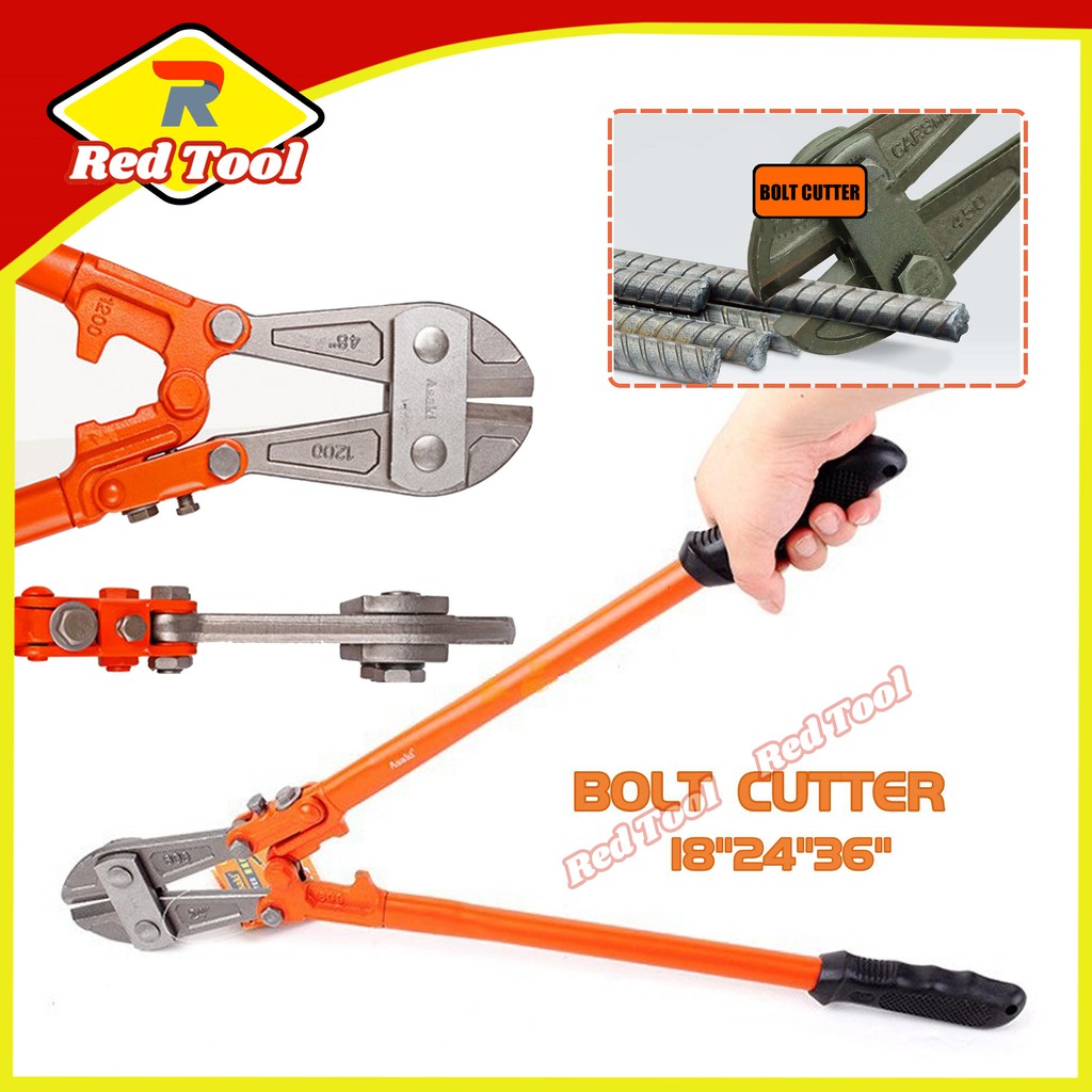 Bolt Lock Cutter 14" Inch Hand Jaws Blades Chain Wire Fence Cable Rebar Wire 