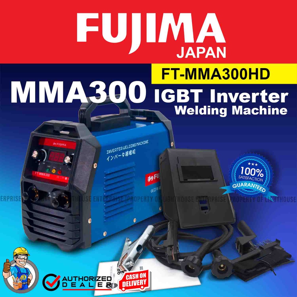 FUJIMA Japan 300A Inverter Welding Machine (FTMMA300HD) *LIGHTHOUSE