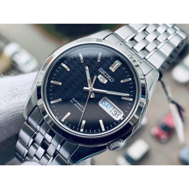Seiko 5 SNK357 Automatic Steel Watch Blue Dial SNK357K1 | Shopee Philippines