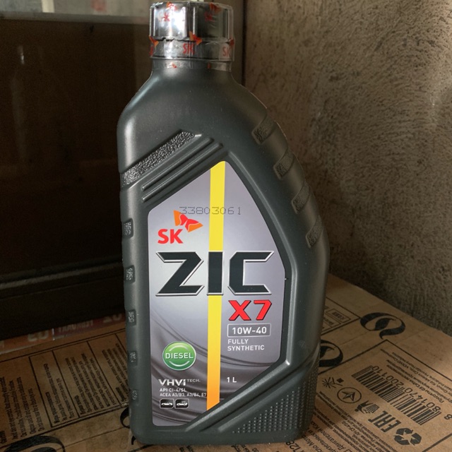 Zic Fully Synthetic Diesel Oil 10w-40 LITER | Shopee Philippines
