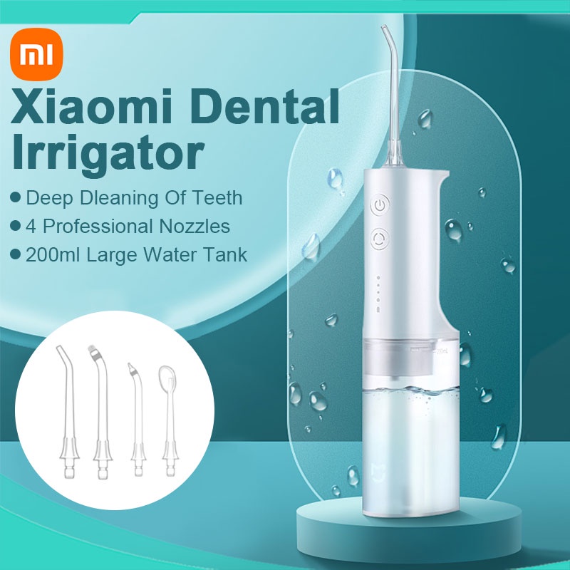 Xiaomi Oral Irrigator Water Flossers Portable Dental Flusher Electric