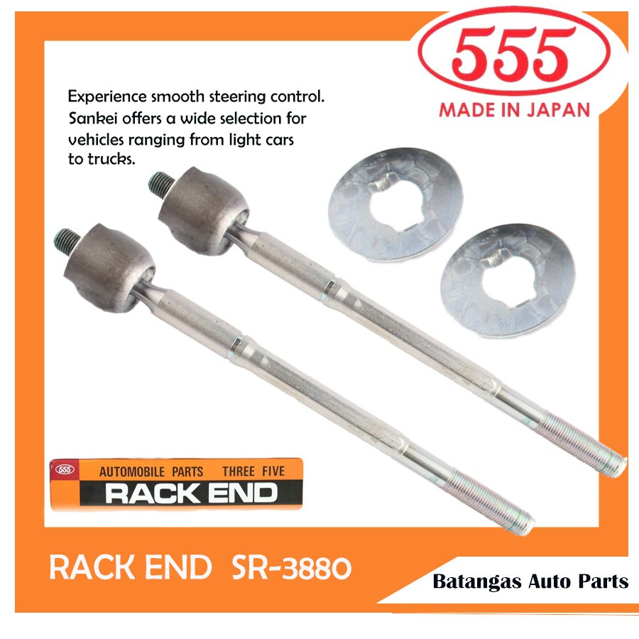 RACK END (2PCS) for TOYOTA INNOVA HILUXFORTUNER 20042016 SR3880