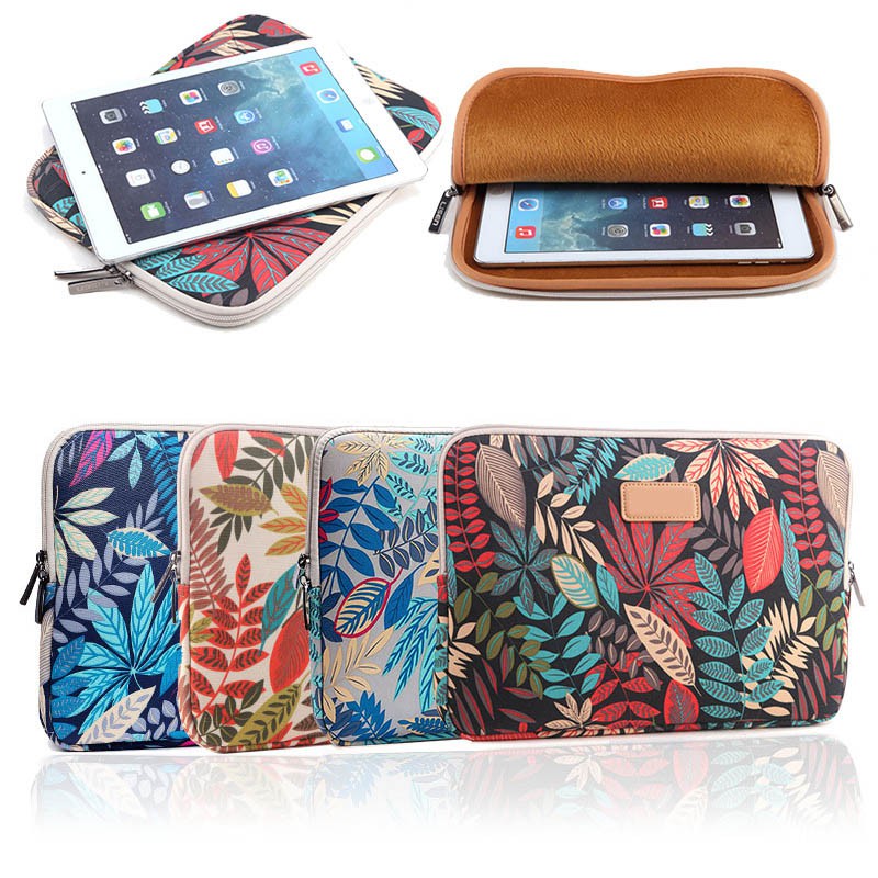 ❤Laptop Notebook Bag Leaves Printed 