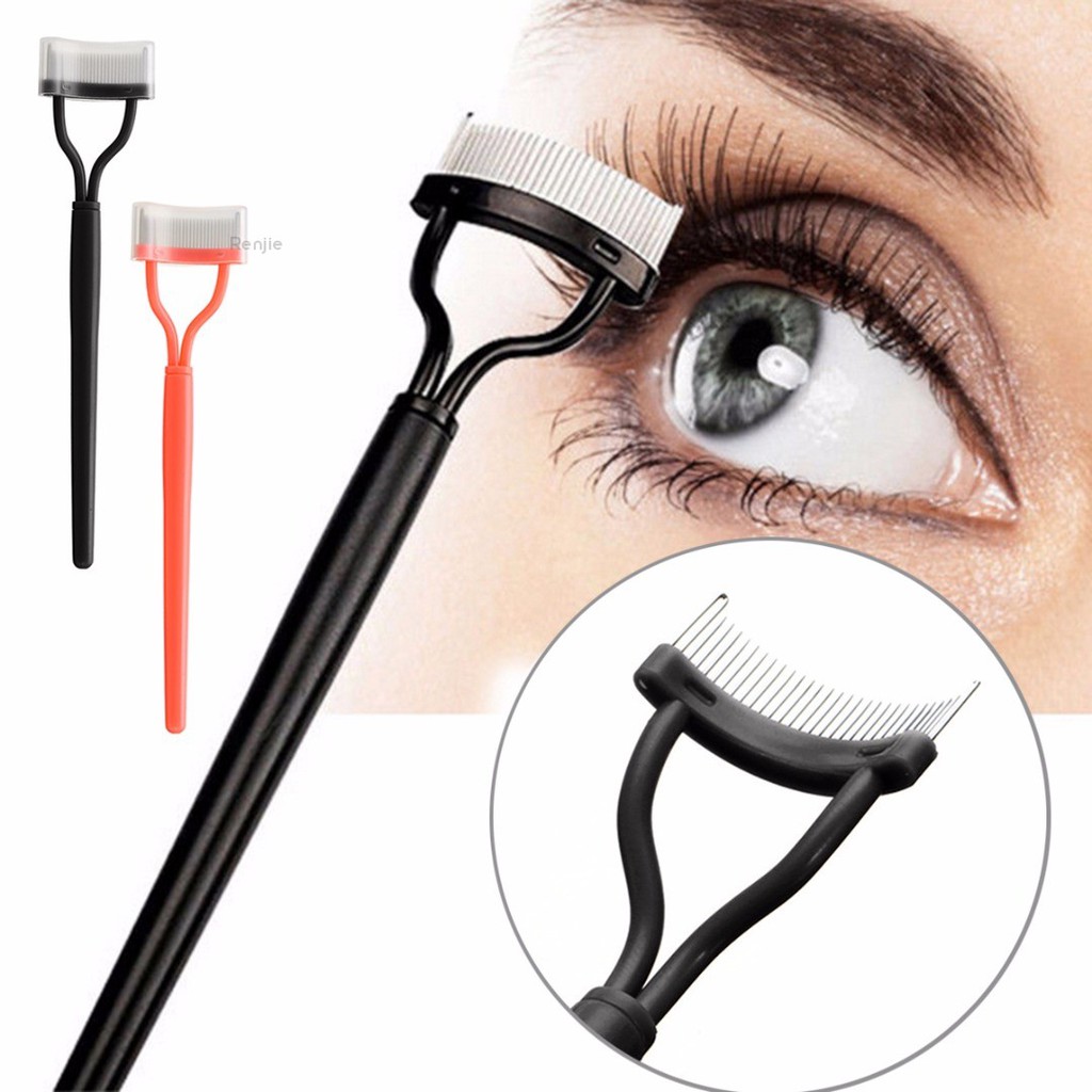 Mascara Guide Metal Eyelash Comb Lash Separator Beauty Makeup Tool Shopee Philippines