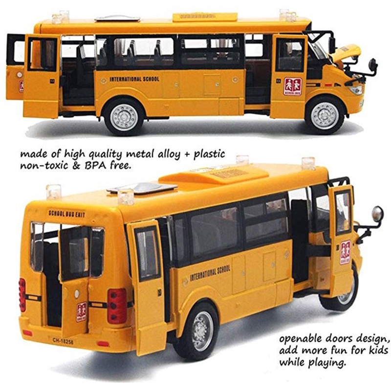 orange bus toy