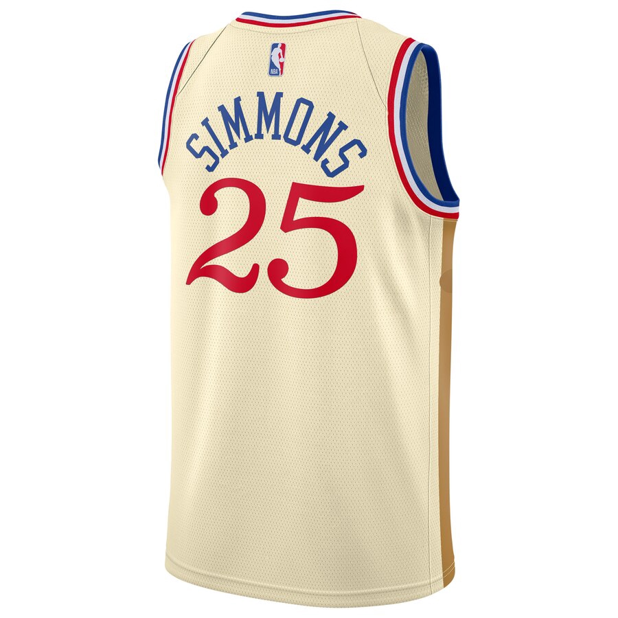 ben simmons jersey cream