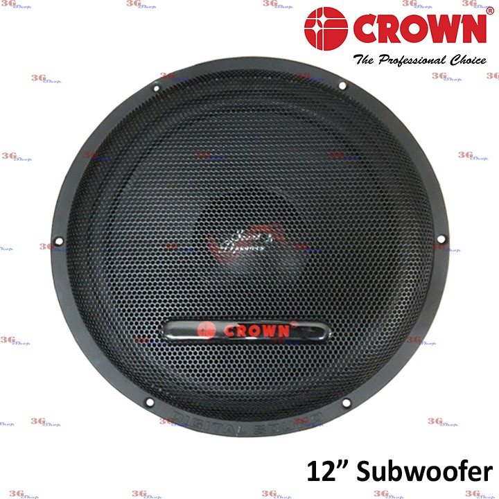 crown subwoofer 12 inch