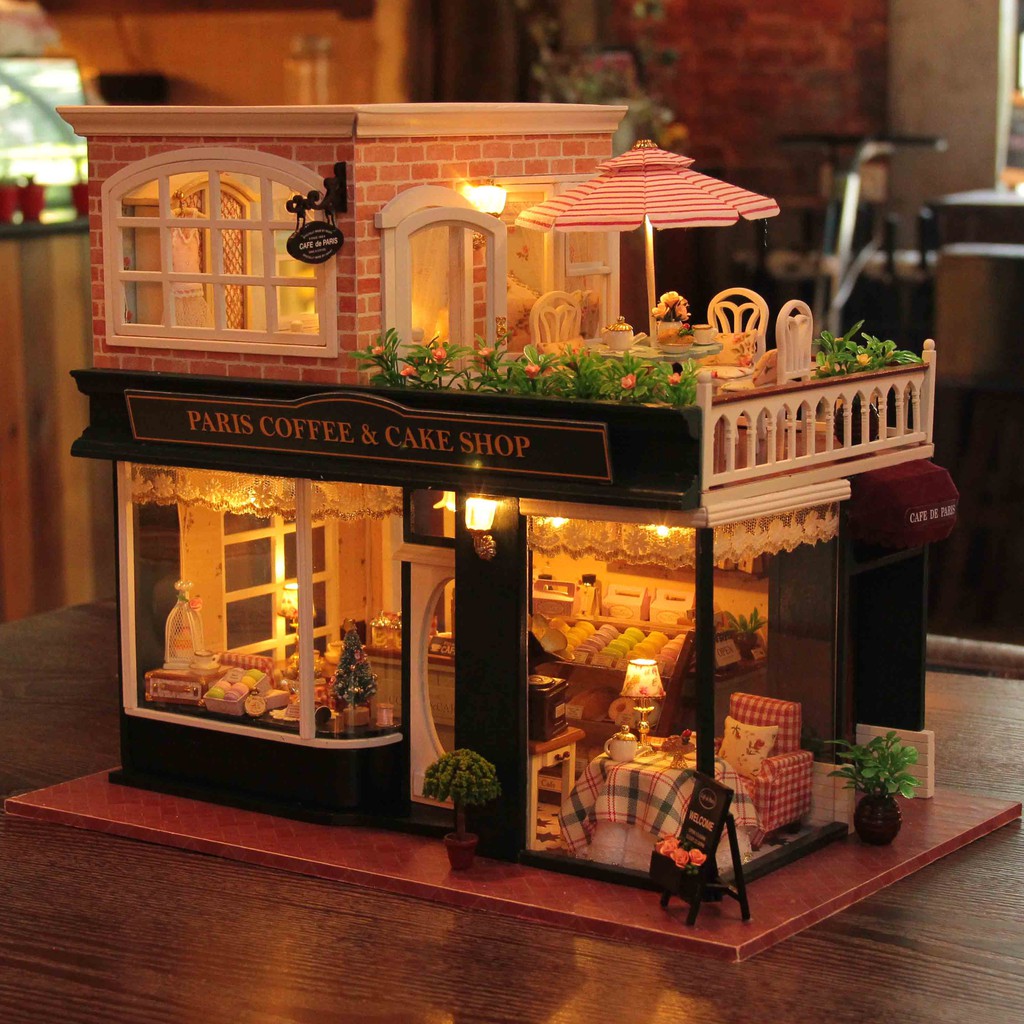 dollhouse coffee shop