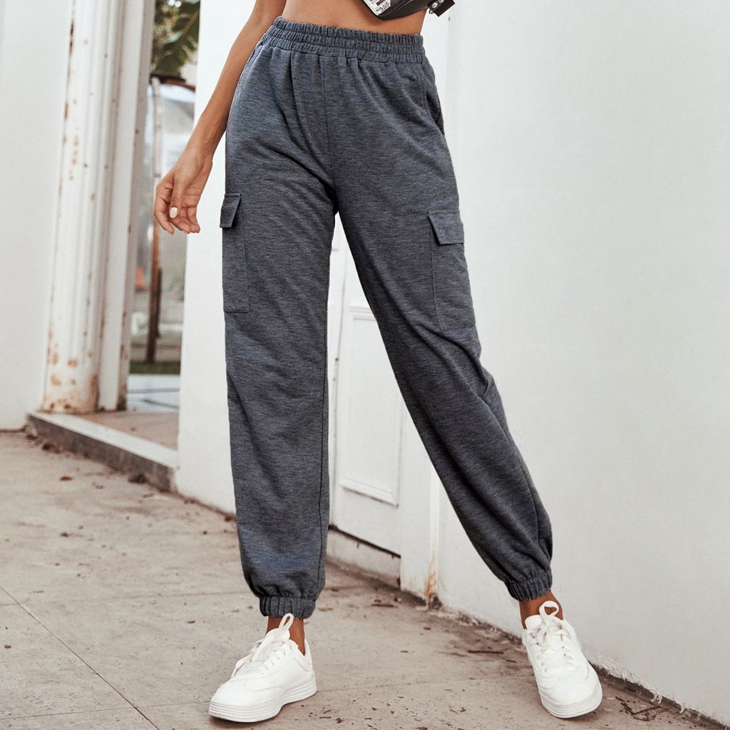 baggy gray sweatpants