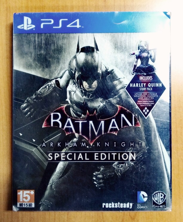 Used - Batman Arkham Knight Special Edition (steelcase) ps4 | Shopee  Philippines