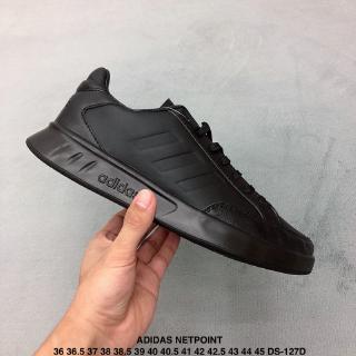 adidas leather running shoes