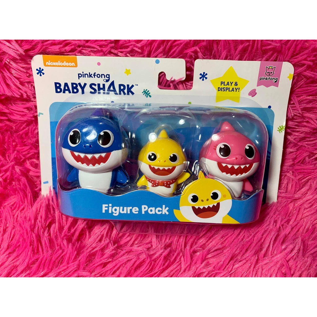 Pinkfong Baby Shark 3-figure pack | Shopee Philippines