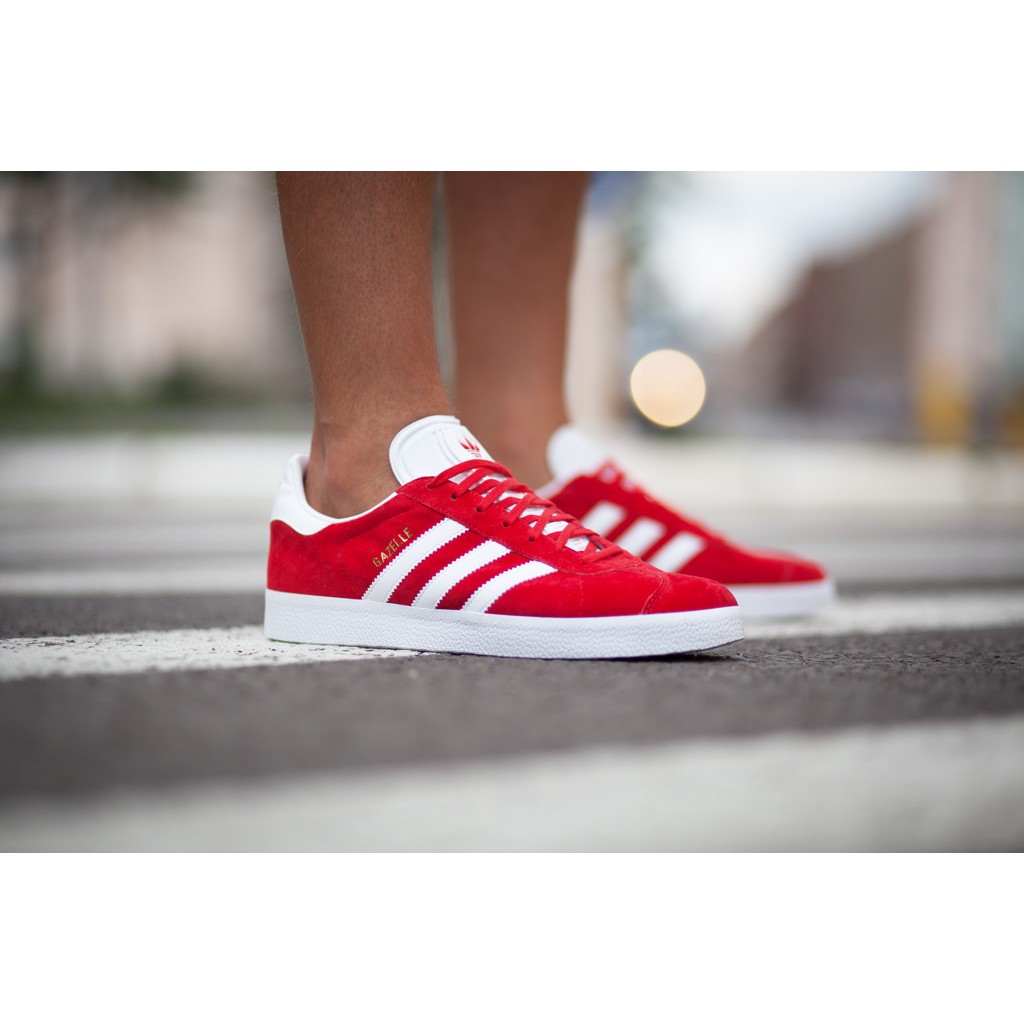 red adidas gazelle shoes