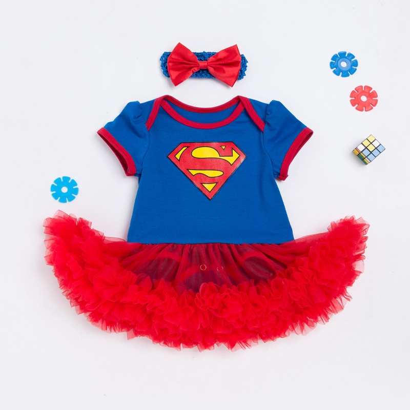 infant girl superhero costume