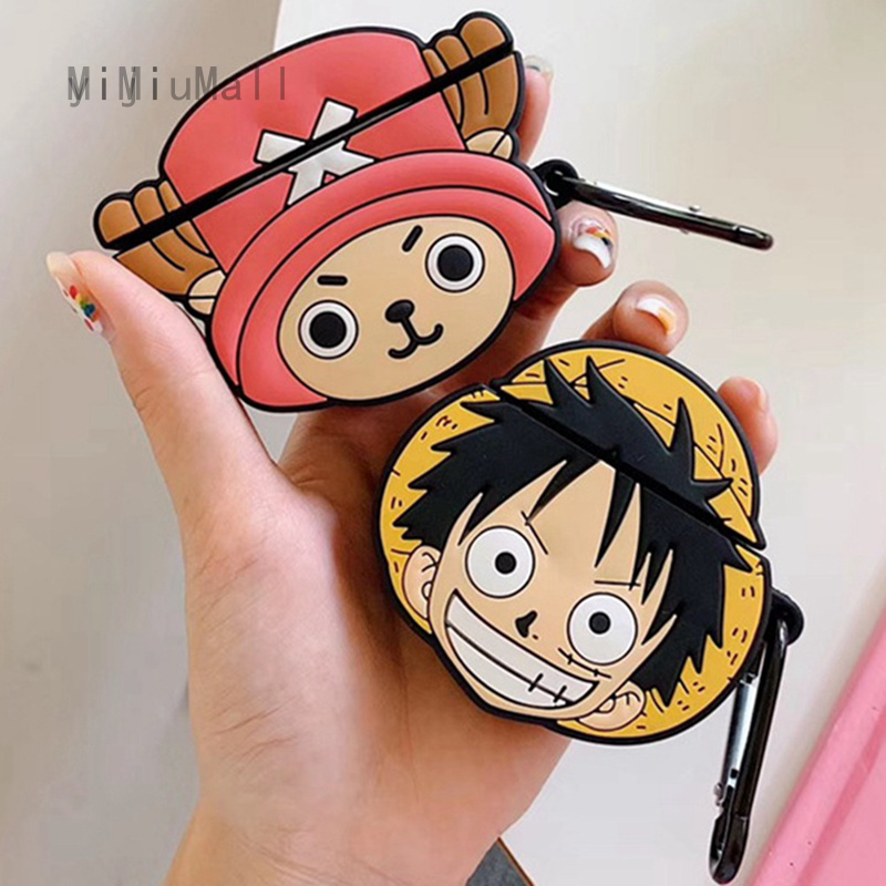 One Piece Luffy Chopper Airpods Protective Sleeve Is Suitable For Airpods 1 2 I10 I11 I12 I9s Tws Inpods 12 Silicone Headset Case Shopee Philippines